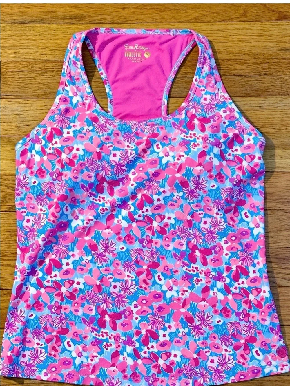 Lilly Pulitzer Small- Luxletic Tank Bundle, *with padding! ALL Like New!